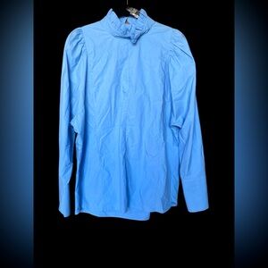 Tela Blue Lightweight Kima Shirt Size M (NWT) Italian Brand Retail $450